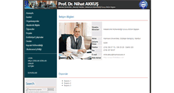 Desktop Screenshot of nihatakkus.com