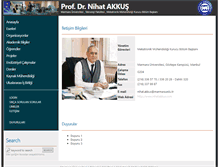 Tablet Screenshot of nihatakkus.com